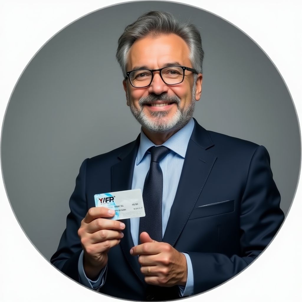 Empresario satisfecho